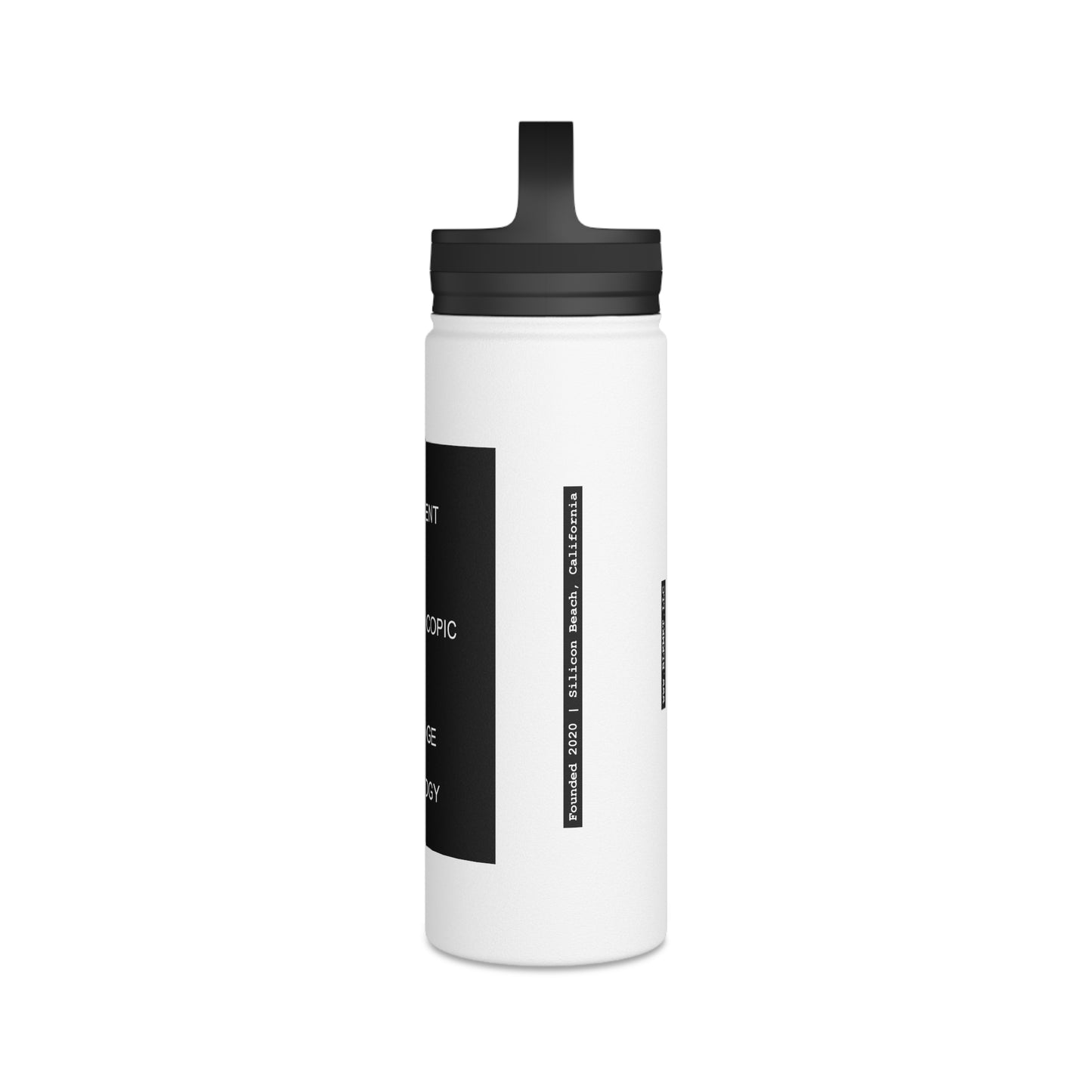 BLKMKT™ Ethos Stainless Steel Water Bottle, Handle Lid