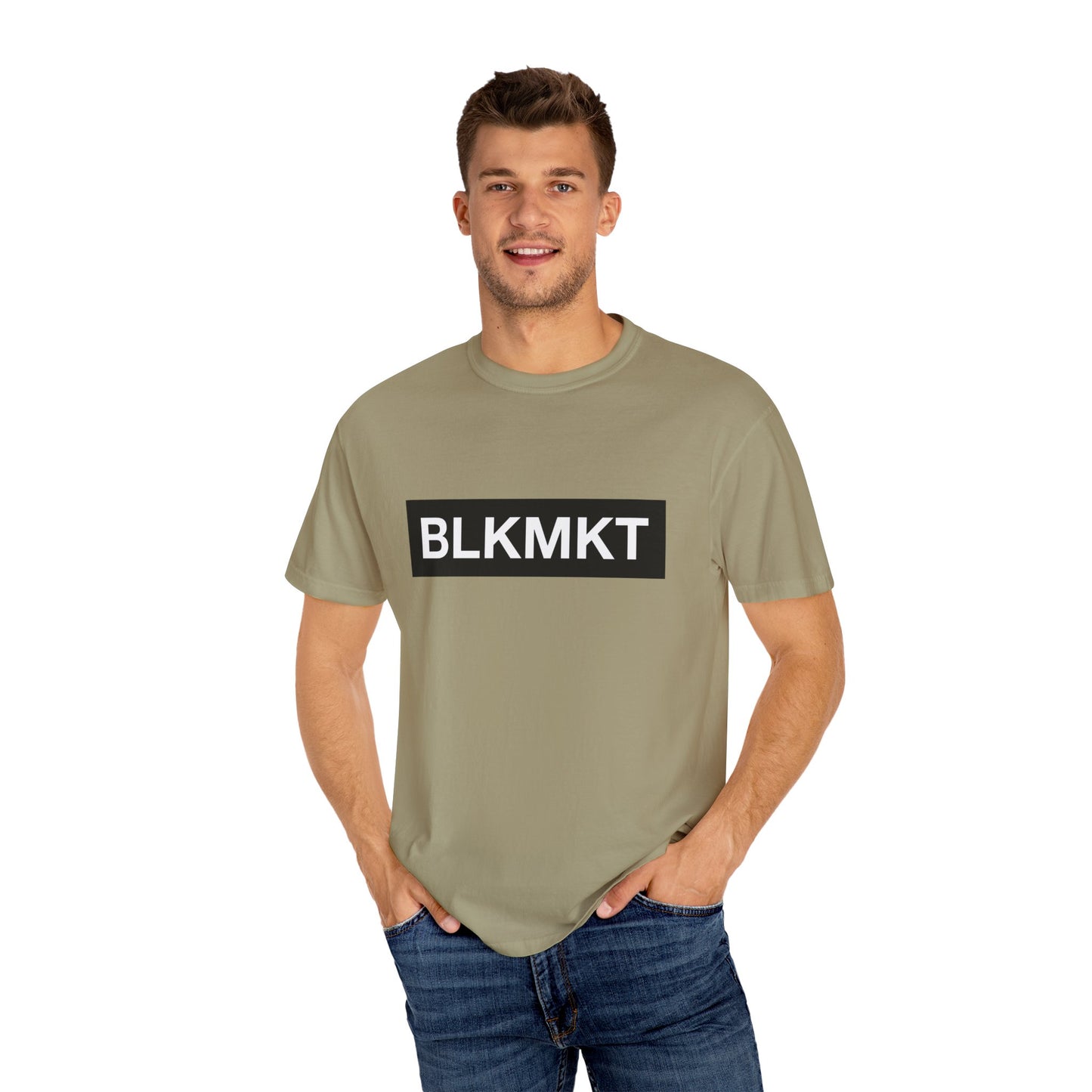 BLKMKT™ Unisex Garment-Dyed T-shirt