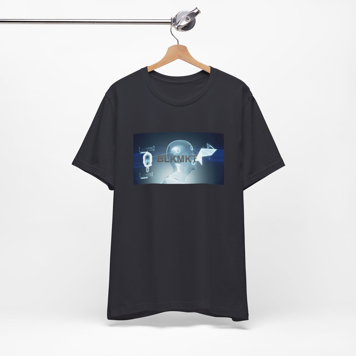 BLKMKT™ Headshot Unisex Jersey Short Sleeve Tee