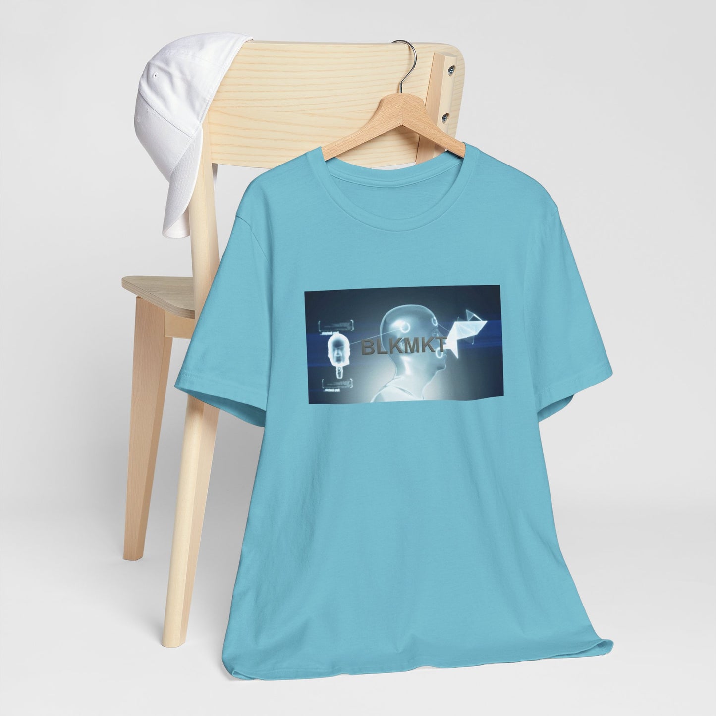 BLKMKT™ Headshot Unisex Jersey Short Sleeve Tee