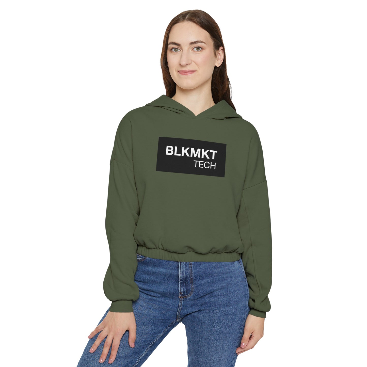 BLKMKT Tech™ Women's Cinched Bottom Hoodie