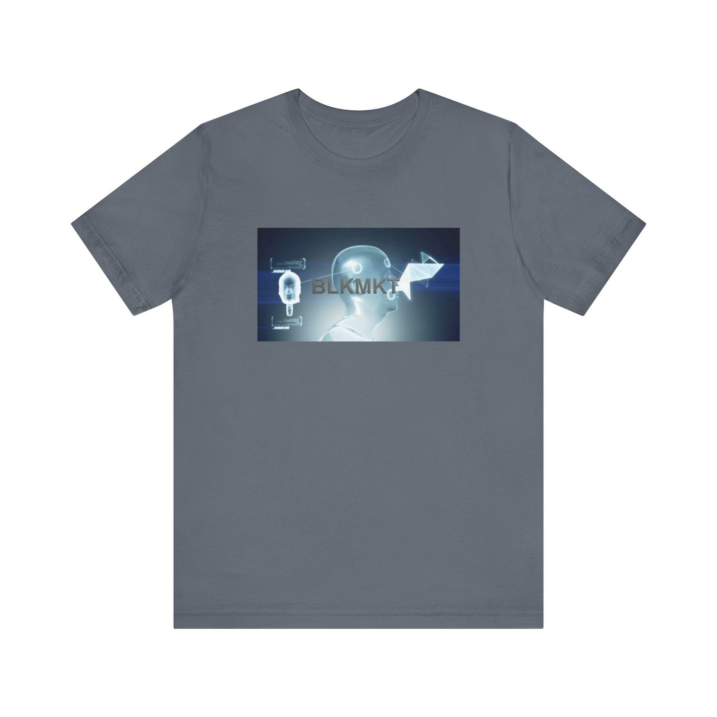 BLKMKT™ Headshot Unisex Jersey Short Sleeve Tee