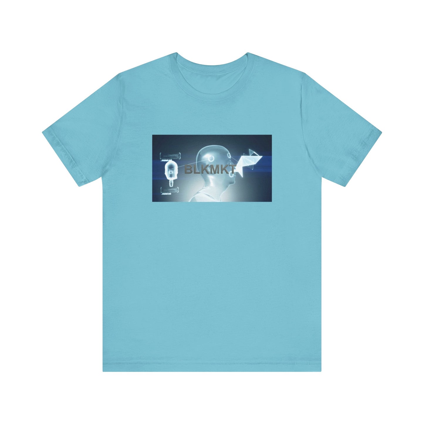 BLKMKT™ Headshot Unisex Jersey Short Sleeve Tee