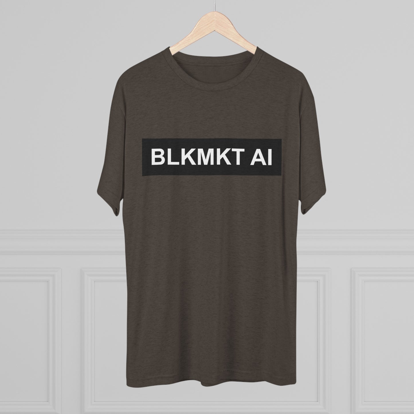 BLKMKT AI™ Unisex Tri-Blend Crew Tee
