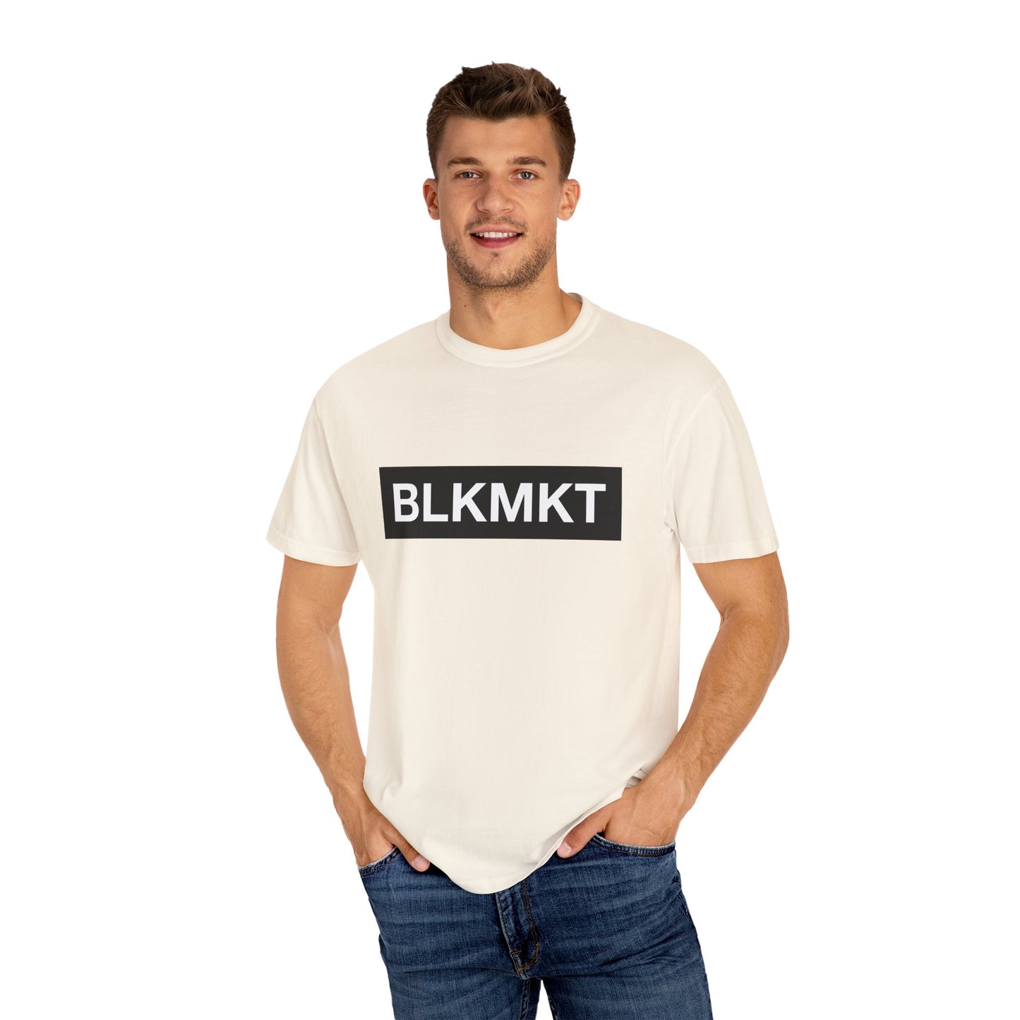BLKMKT™ Unisex Garment-Dyed T-shirt