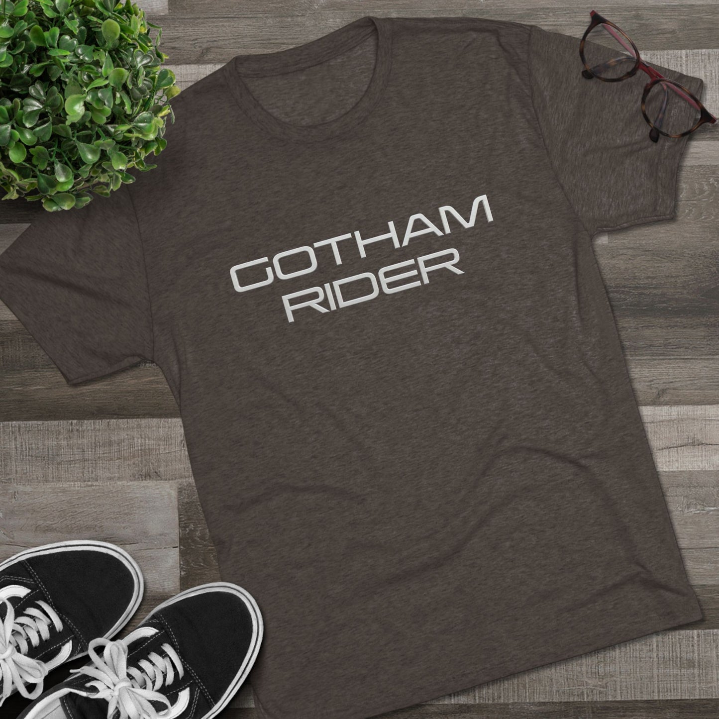 Gotham Rider White Print Unisex Crew Tee, Graphic T-Shirt for Social Activism, Digital Rights Awareness, Casual Wear, Gift for Activists