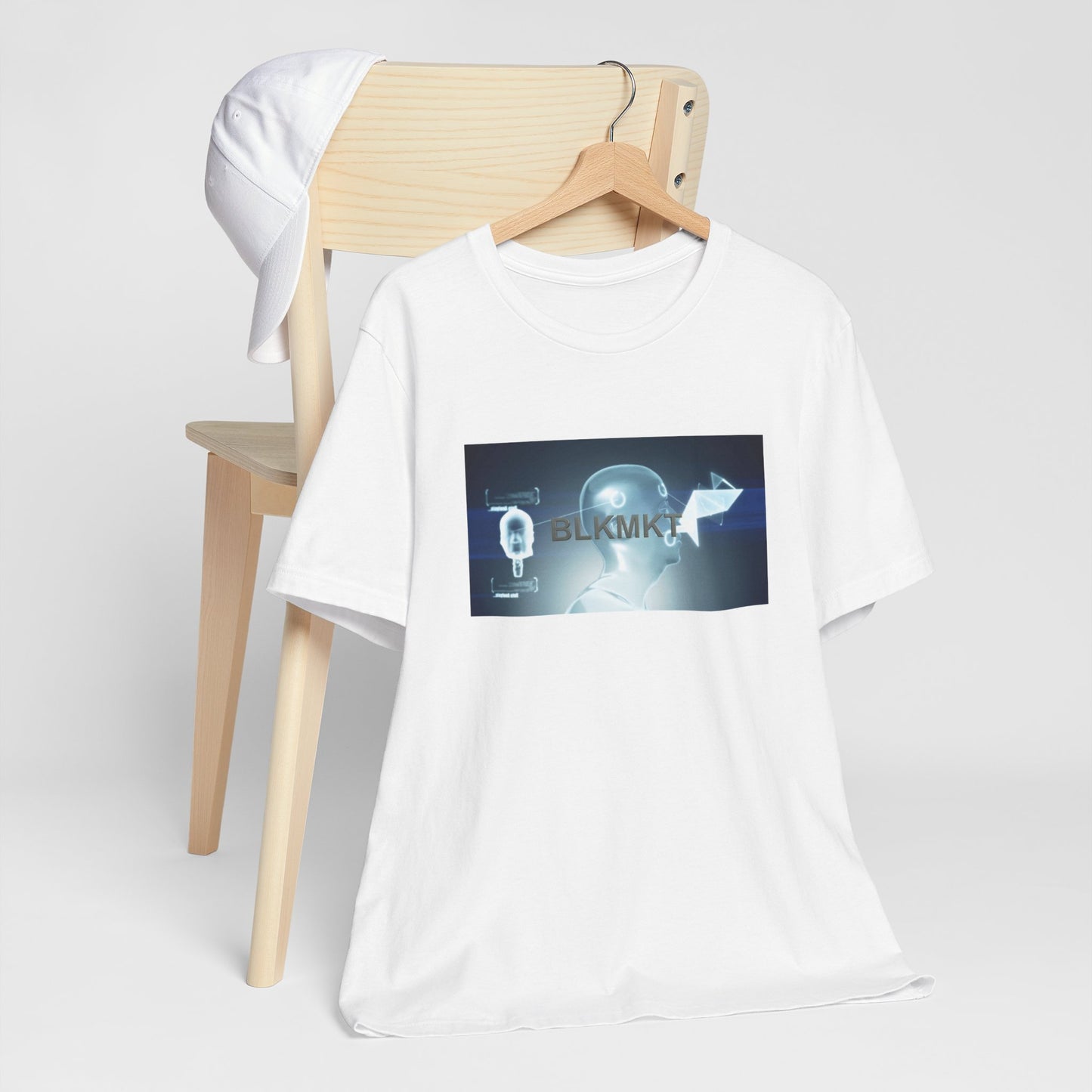 BLKMKT™ Headshot Unisex Jersey Short Sleeve Tee