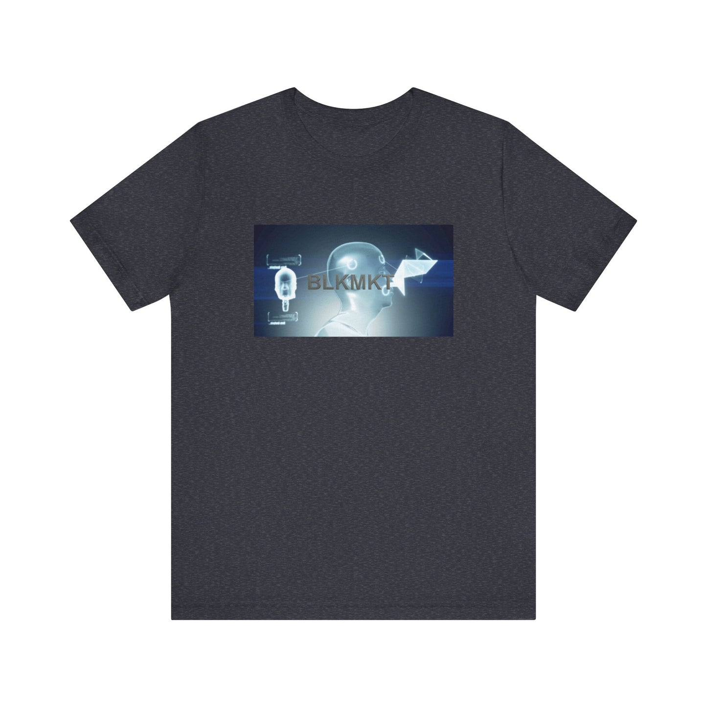 BLKMKT™ Headshot Unisex Jersey Short Sleeve Tee