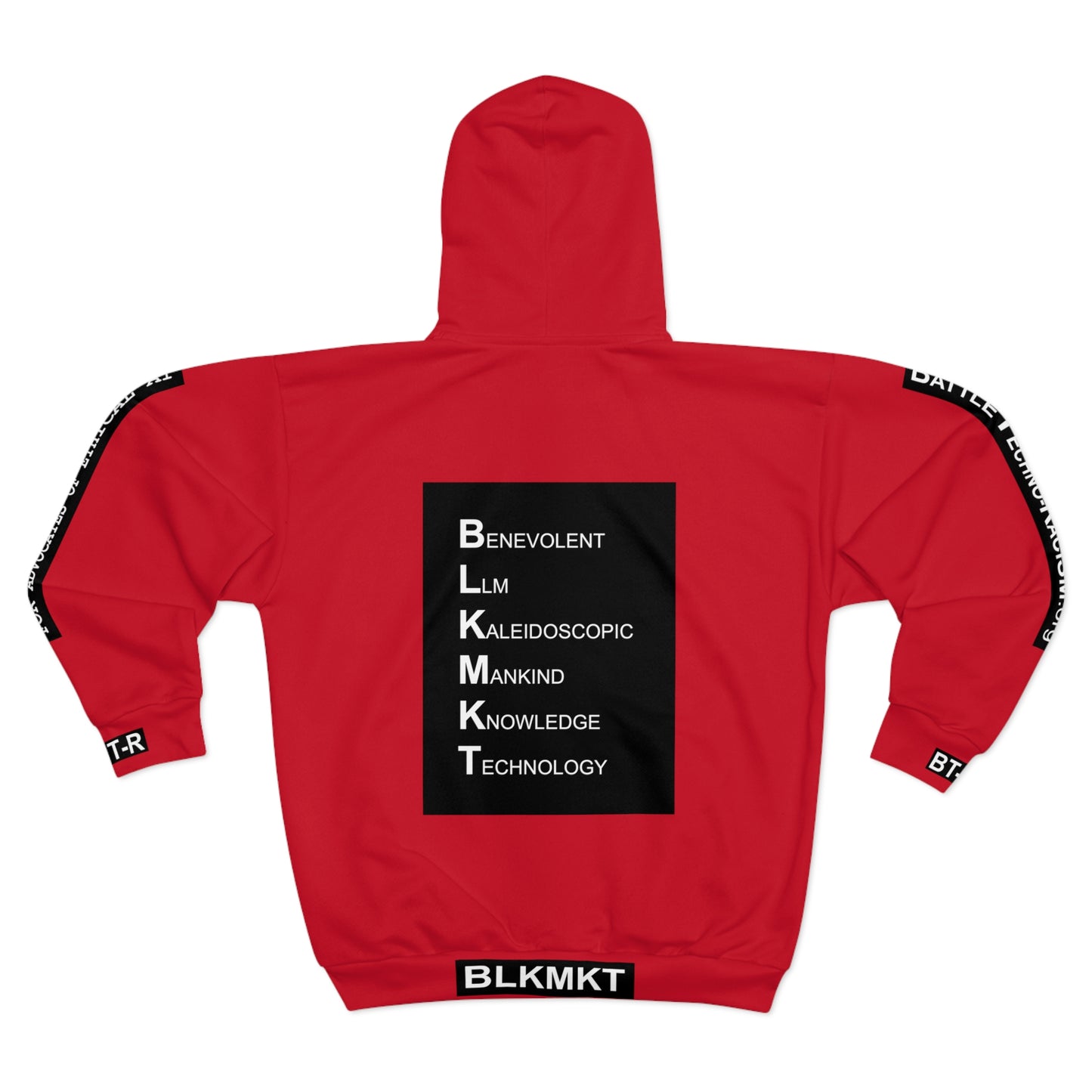 BT-R™ (Battle Techno-Racism) Unisex Zip Hoodie (AOP)