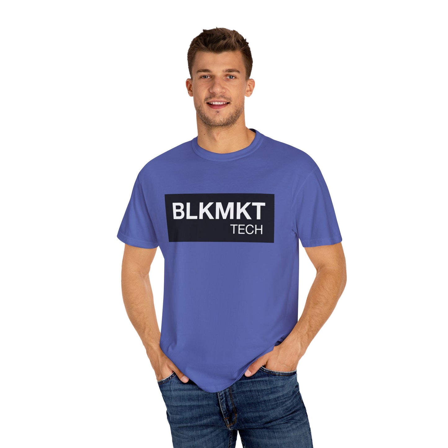 BLKMKT Tech™ Unisex Garment-Dyed T-shirt