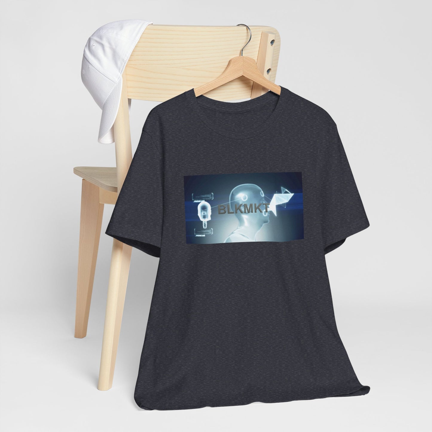 BLKMKT™ Headshot Unisex Jersey Short Sleeve Tee