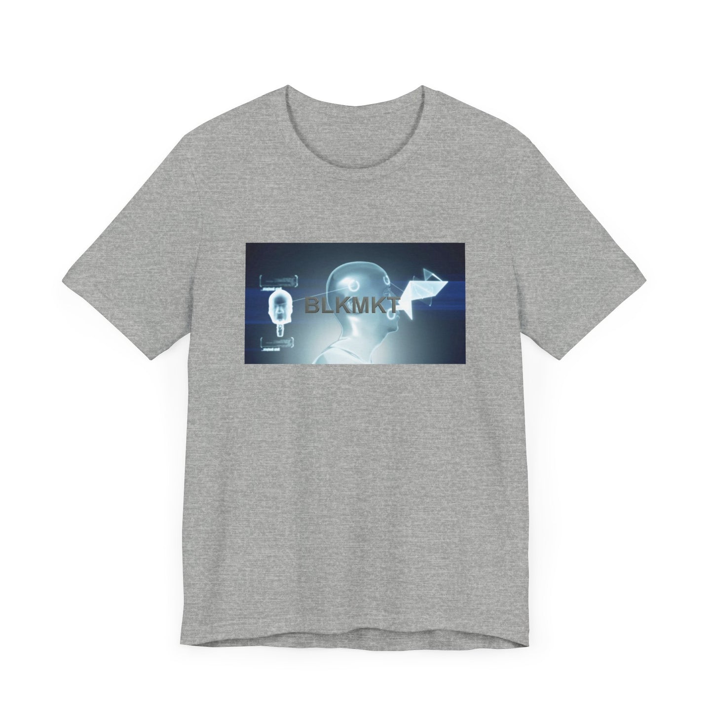 BLKMKT™ Headshot Unisex Jersey Short Sleeve Tee