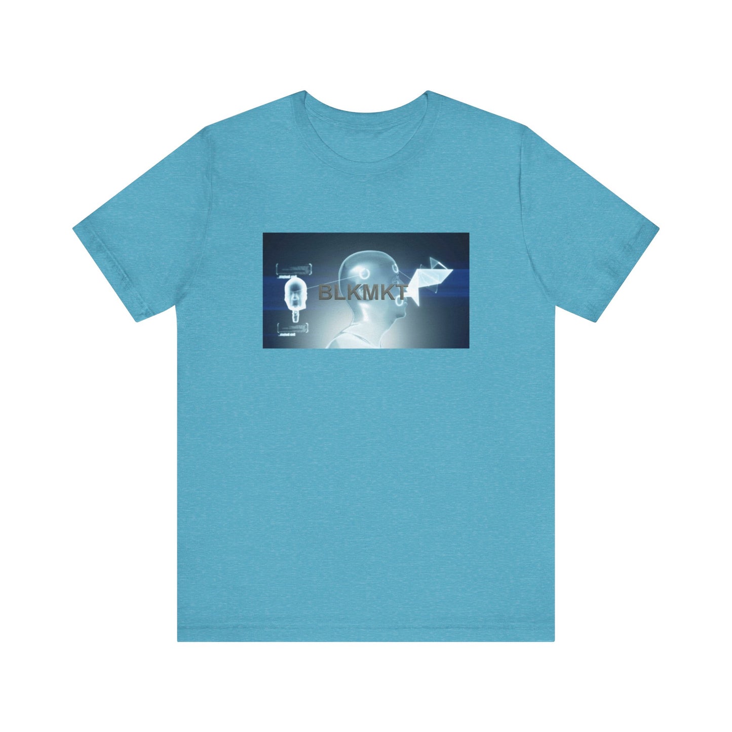 BLKMKT™ Headshot Unisex Jersey Short Sleeve Tee