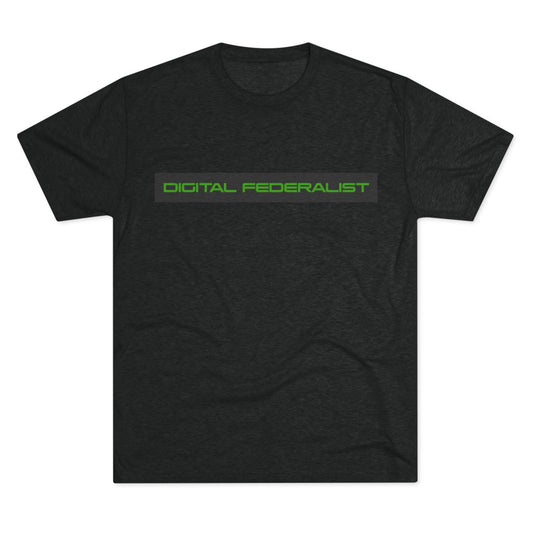 Digital Federalist 1 Unisex Crew Tee, Graphic T-Shirt for Social Activism, Digital Rights Awareness, Casual Wear, Gift for Activists