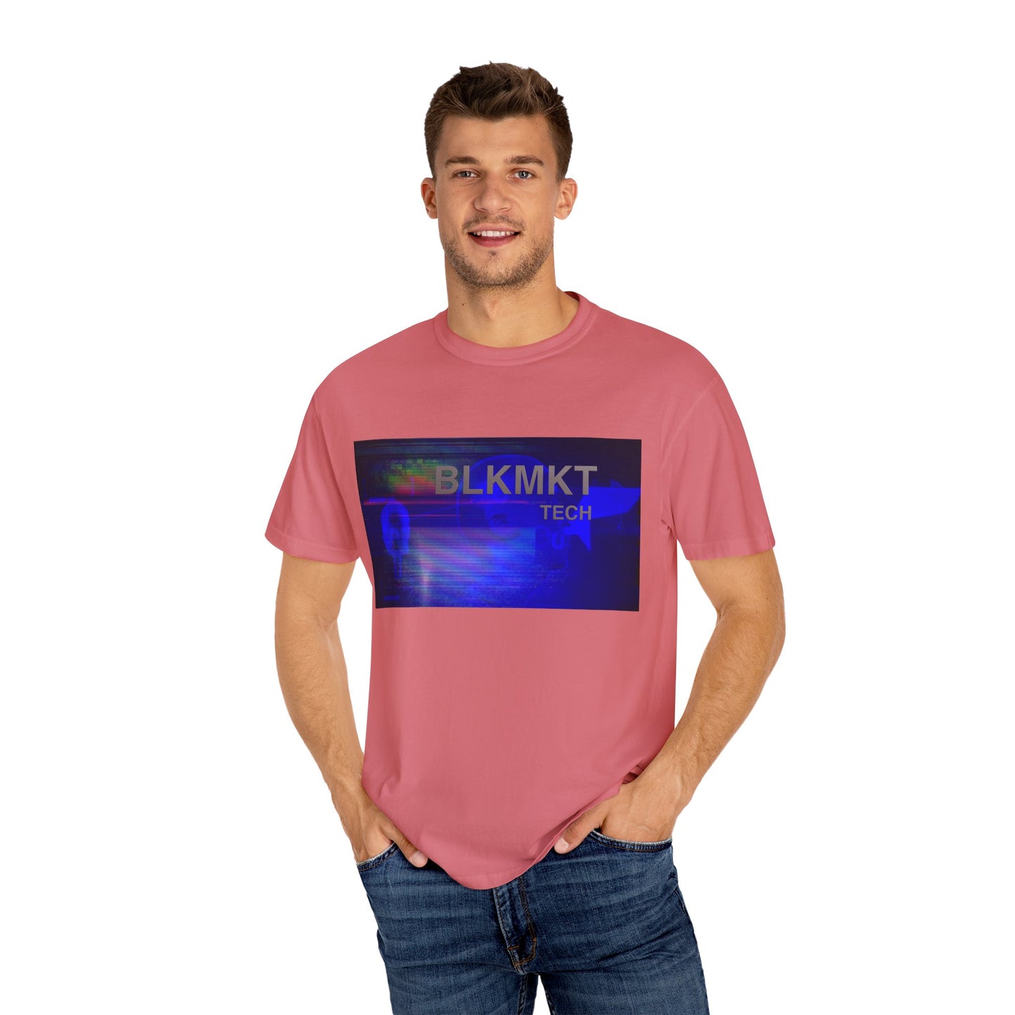 BLKMKT Tech™ Unisex Garment-Dyed T-shirt