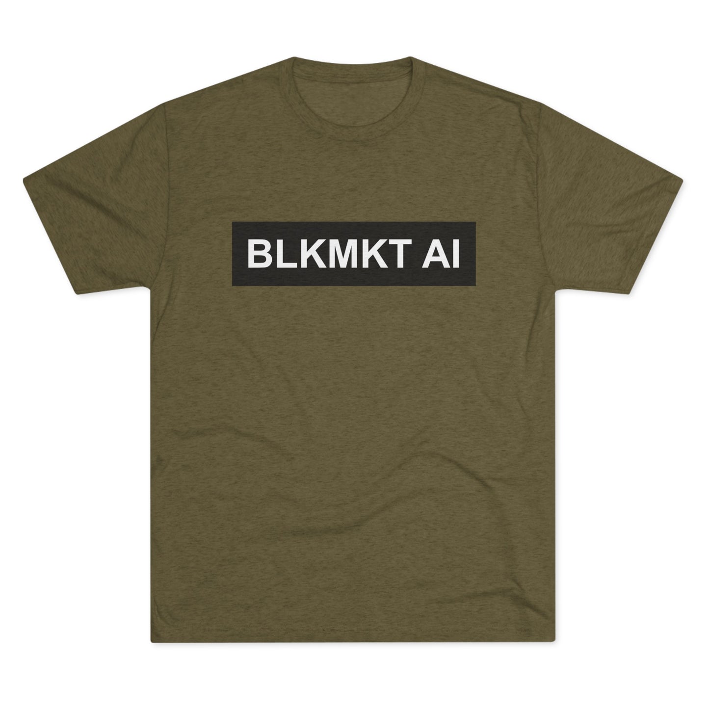 BLKMKT AI™ Unisex Tri-Blend Crew Tee