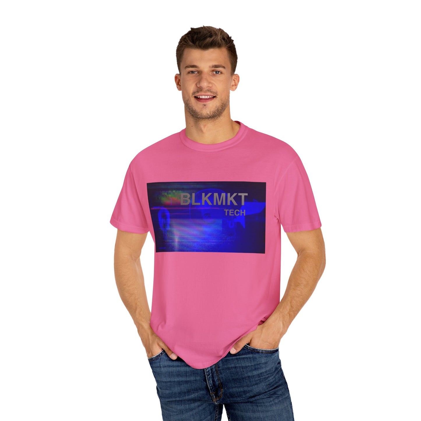 BLKMKT Tech™ Unisex Garment-Dyed T-shirt