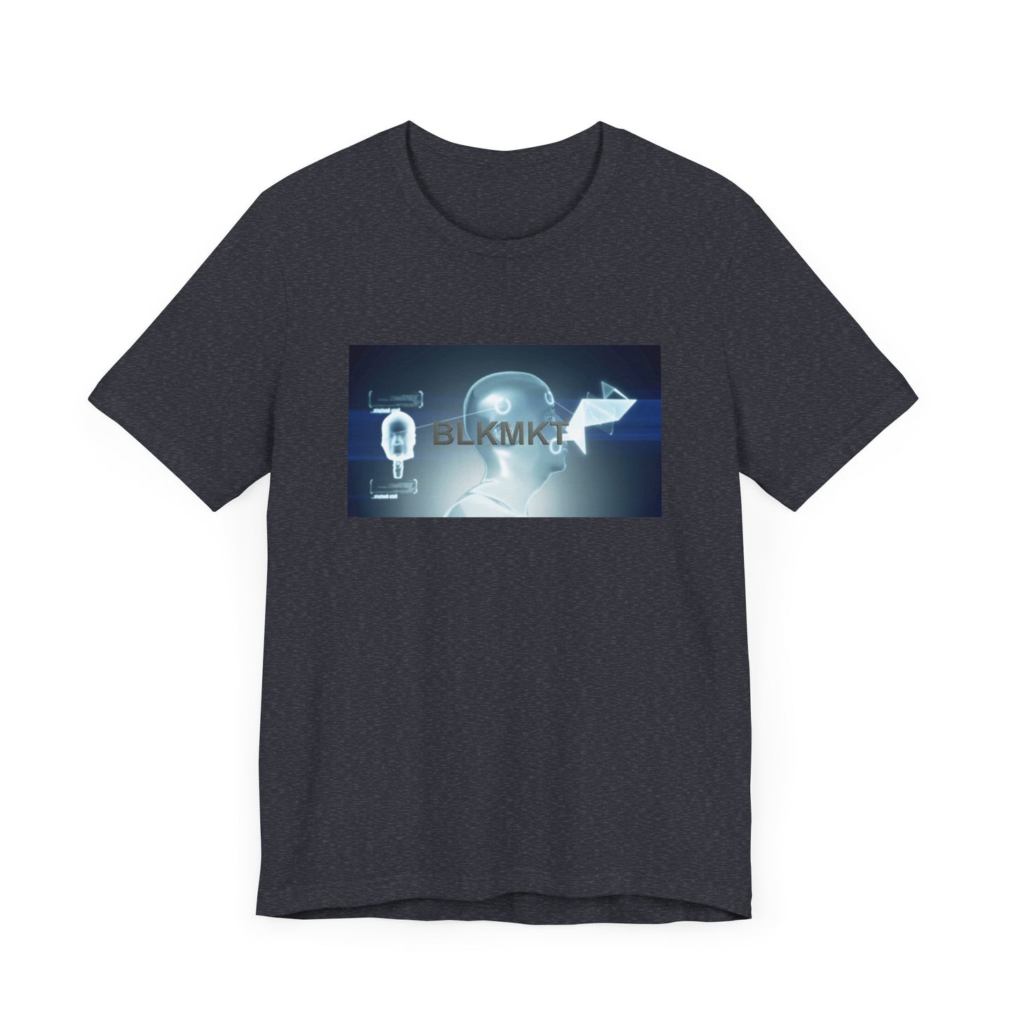 BLKMKT™ Headshot Unisex Jersey Short Sleeve Tee