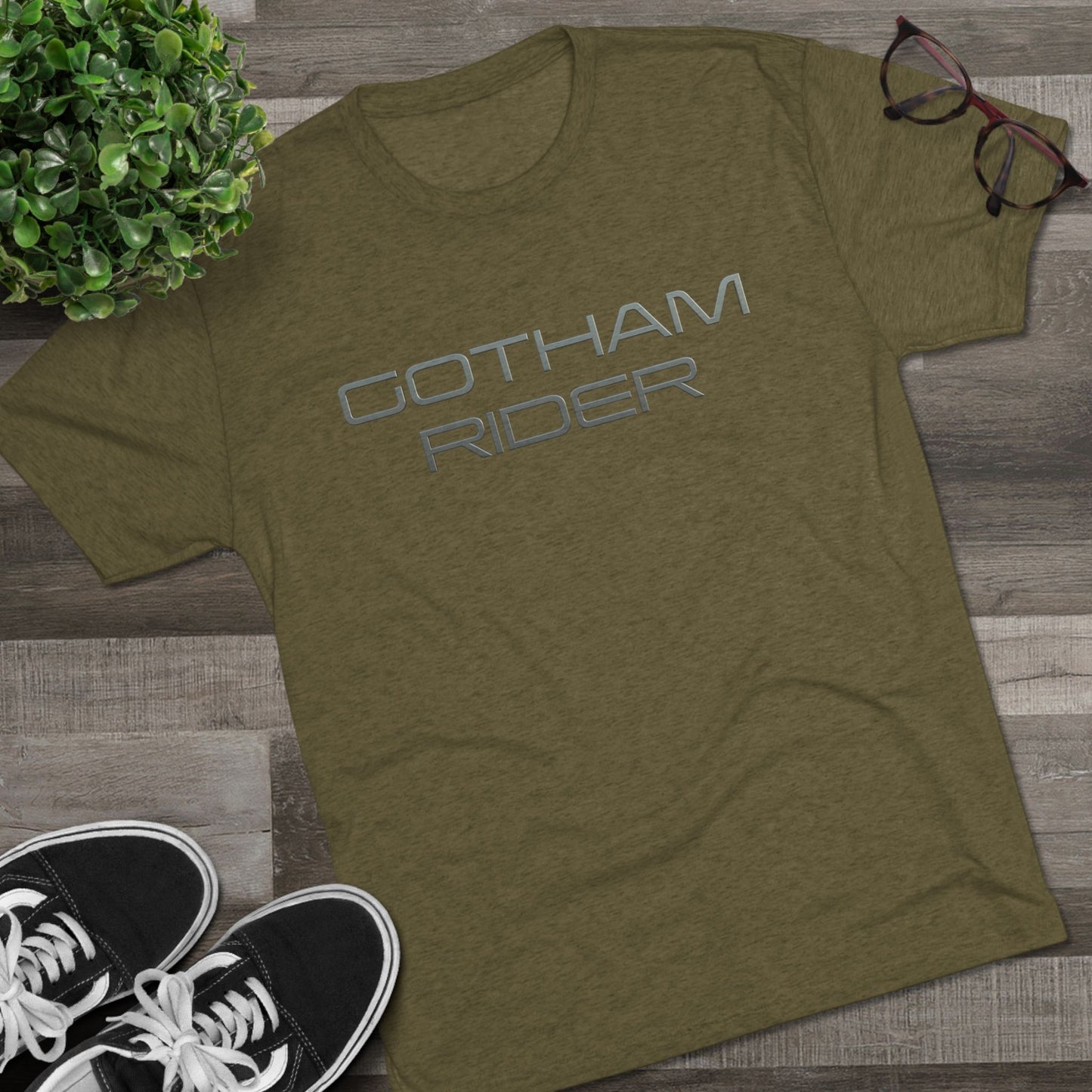 Gotham Rider Metalic Print Unisex Crew Tee, Graphic T-Shirt for Social Activism, Digital Rights Awareness, Casual Wear, Gift for Activists
