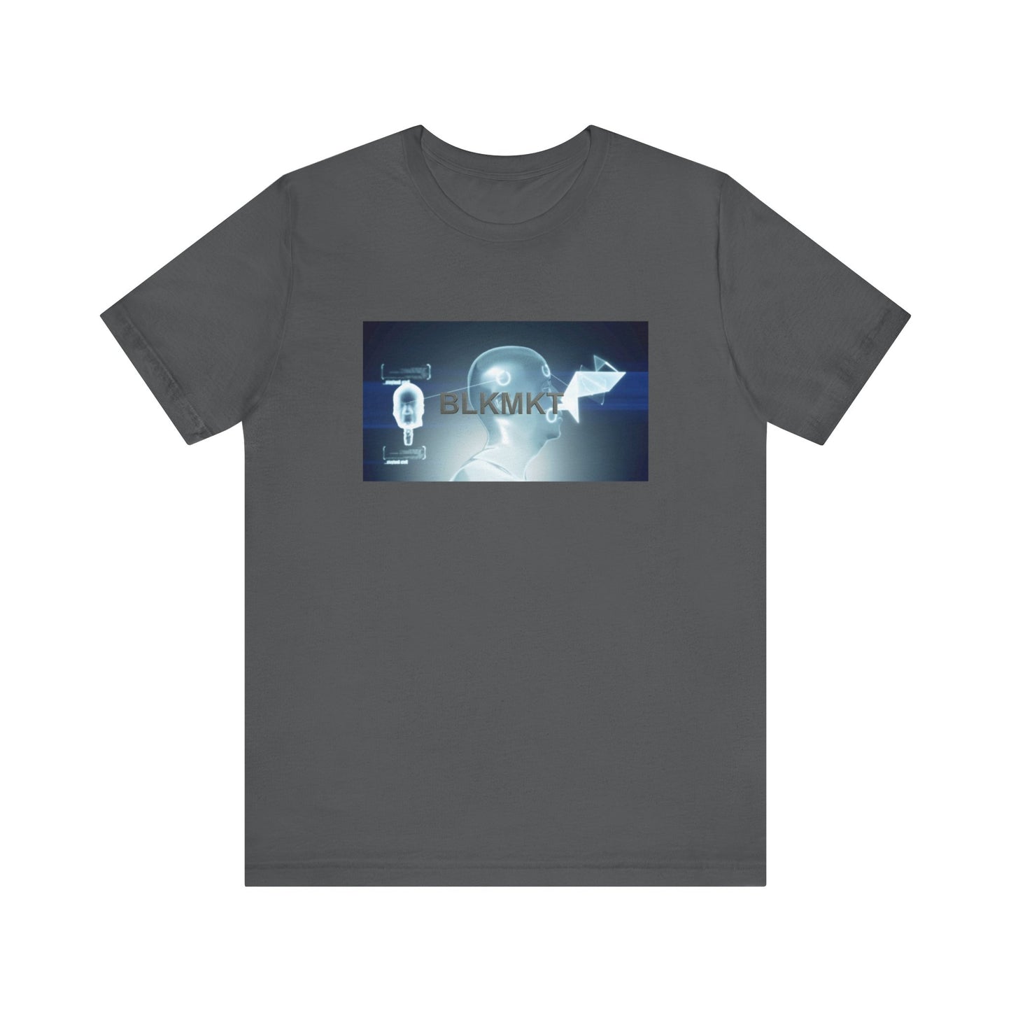 BLKMKT™ Headshot Unisex Jersey Short Sleeve Tee