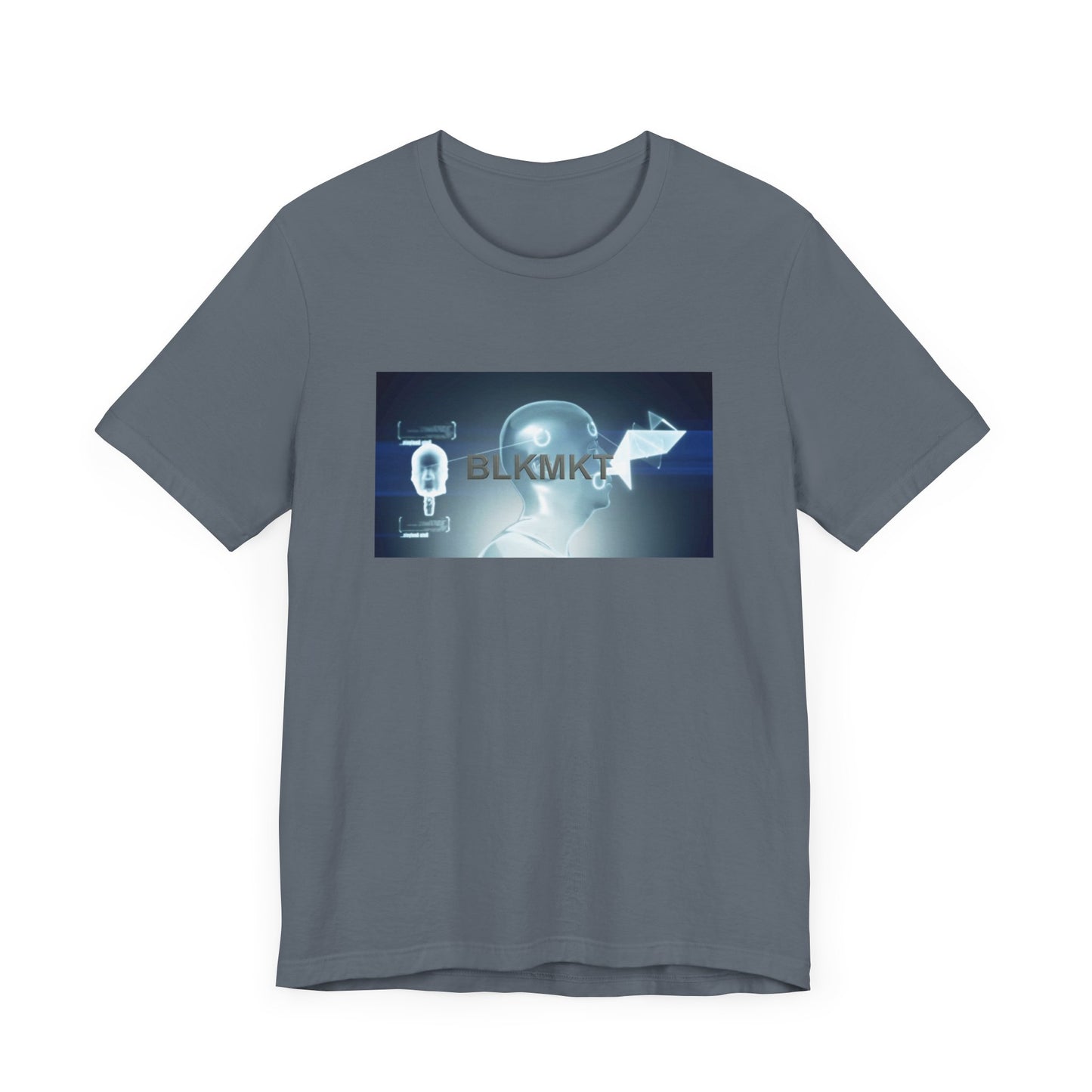 BLKMKT™ Headshot Unisex Jersey Short Sleeve Tee