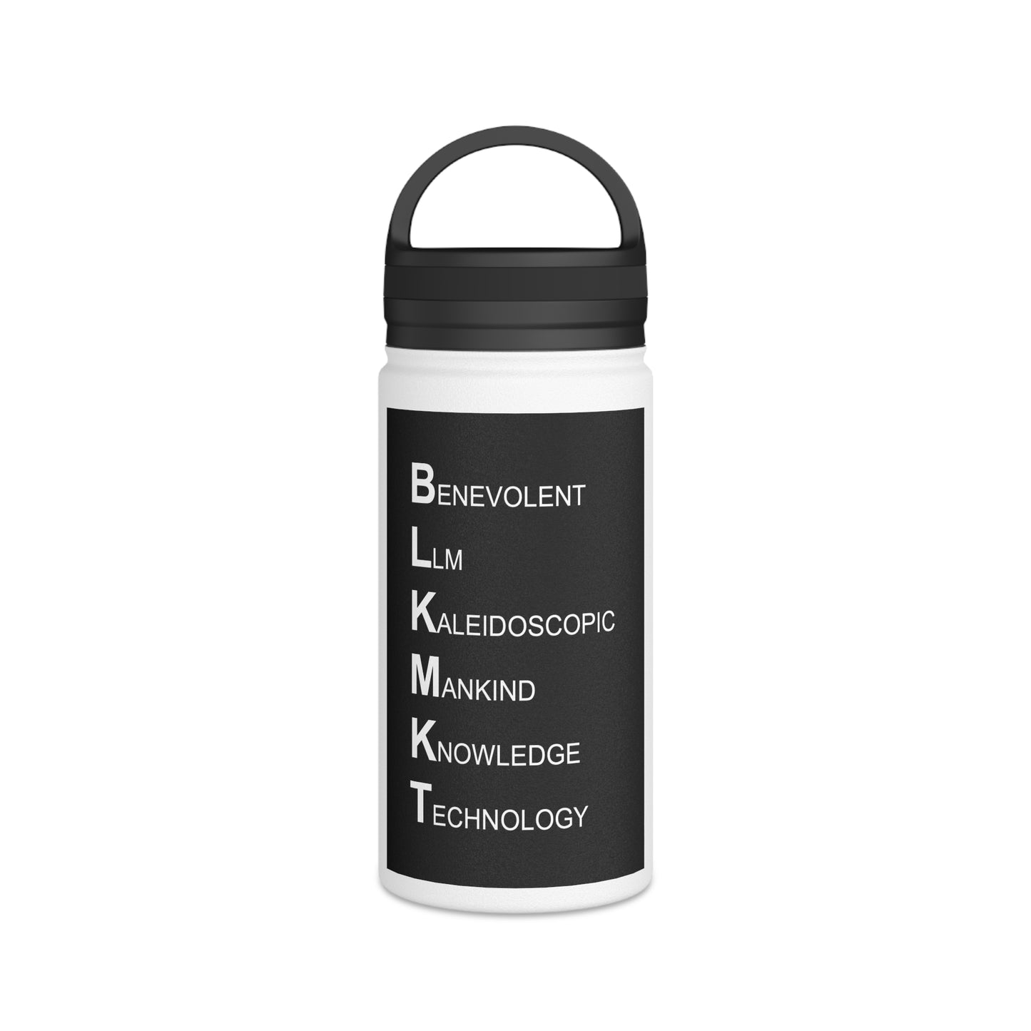 BLKMKT™ Ethos Stainless Steel Water Bottle, Handle Lid