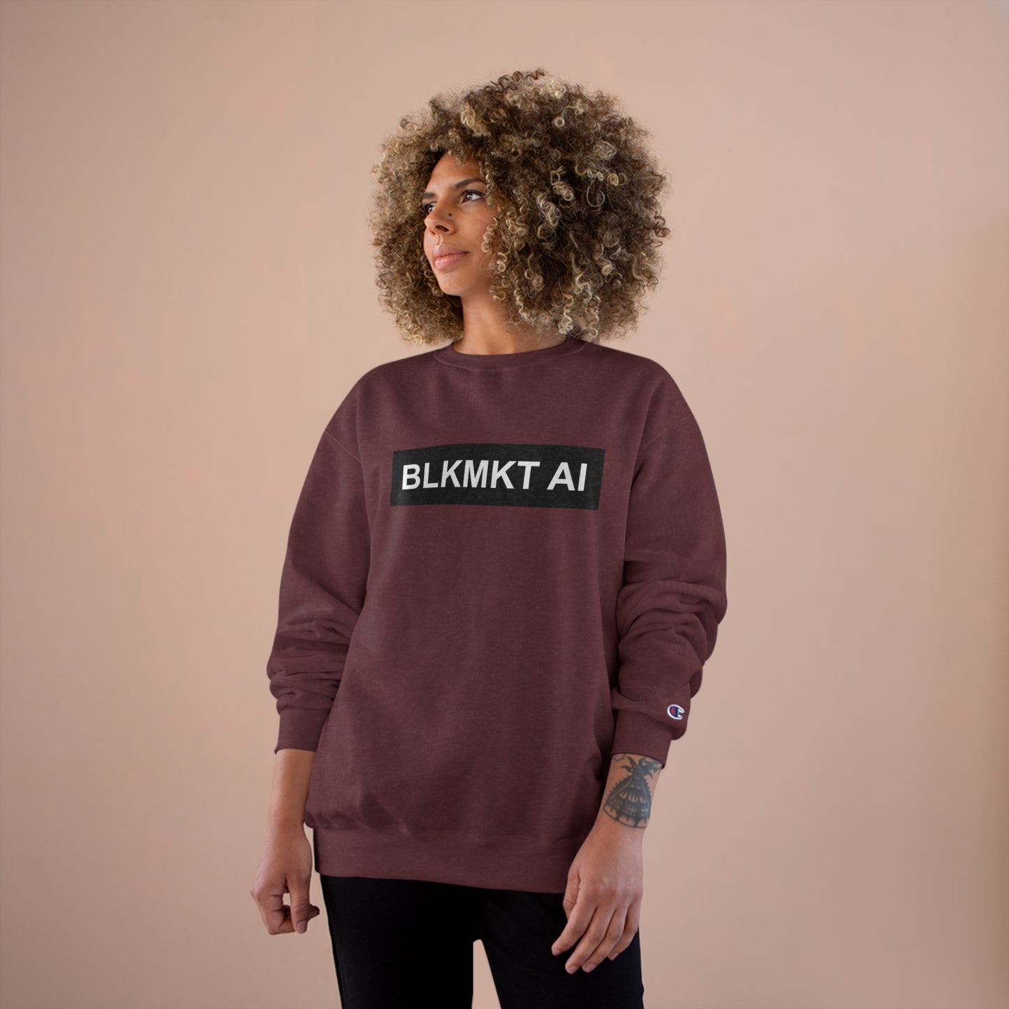 BLKMKT AI™ Champion Sweatshirt