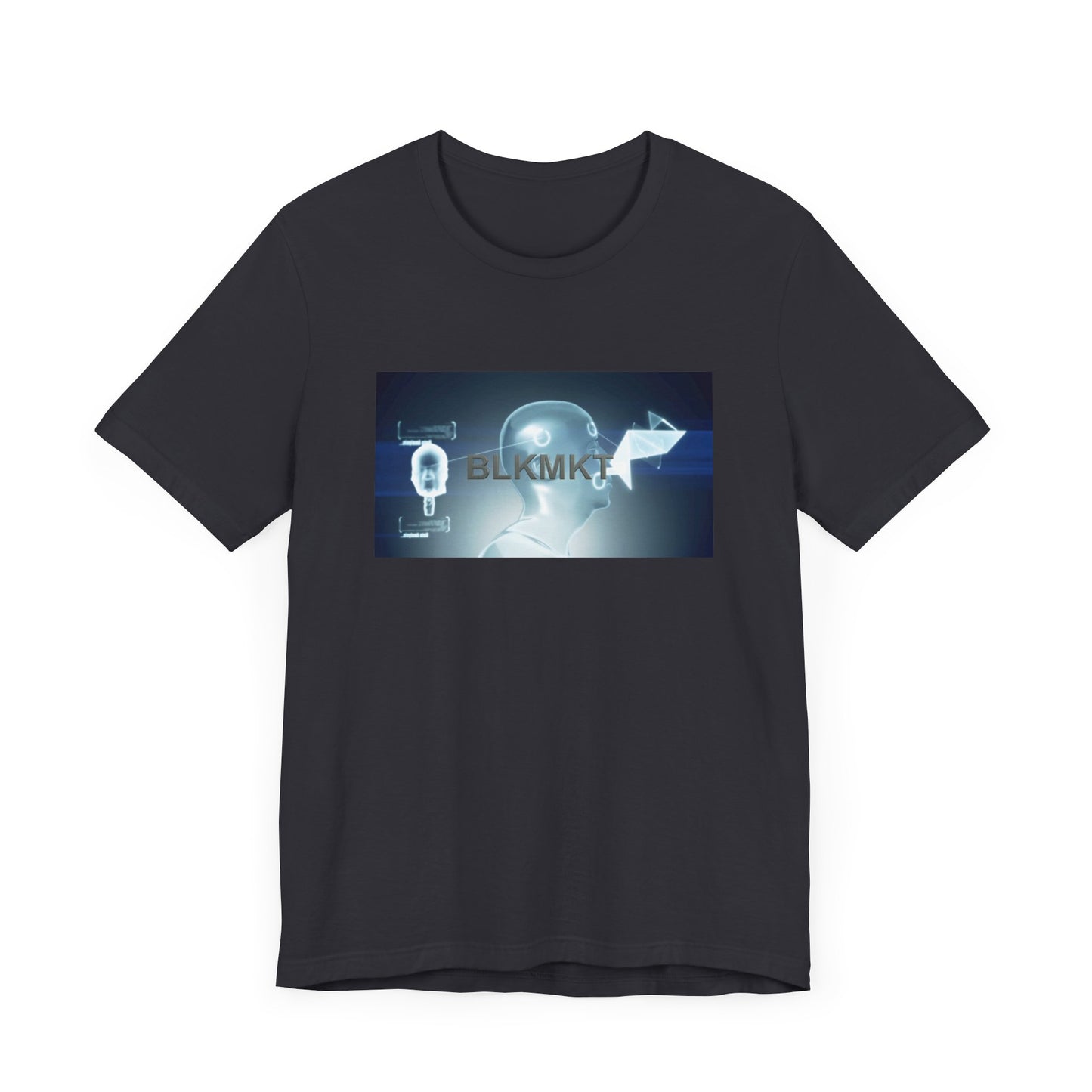 BLKMKT™ Headshot Unisex Jersey Short Sleeve Tee