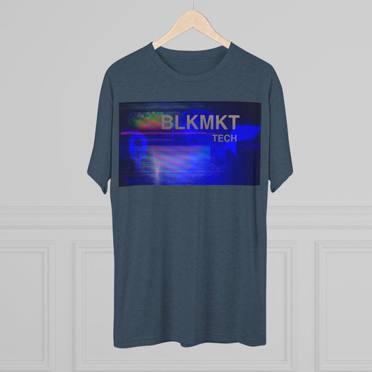 BLKMKT Tech™ Unisex Tri-Blend Crew Tee
