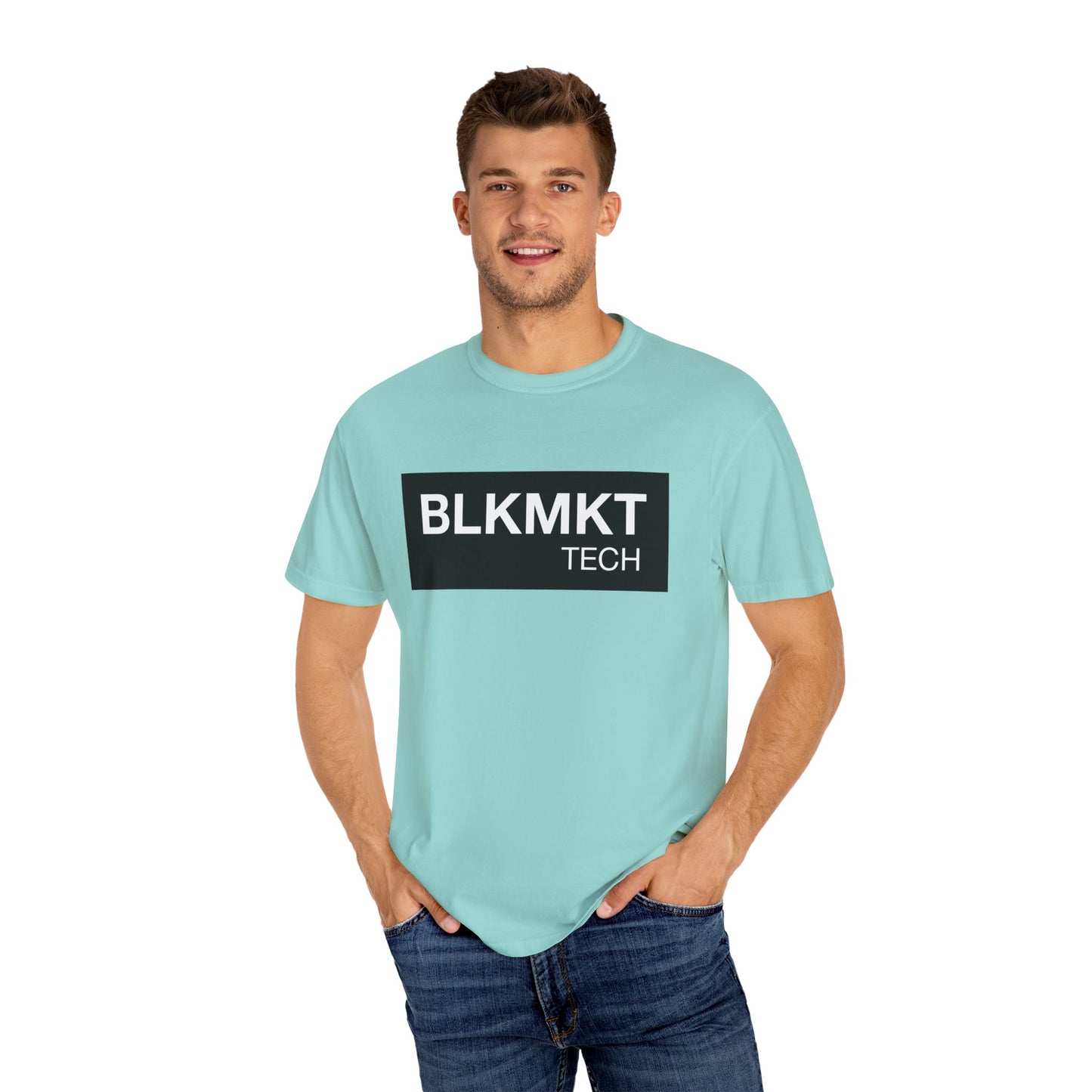 BLKMKT Tech™ Unisex Garment-Dyed T-shirt