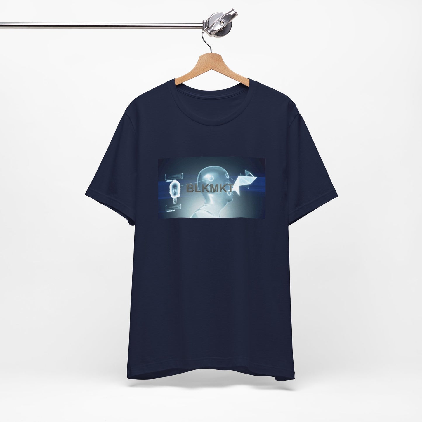 BLKMKT™ Headshot Unisex Jersey Short Sleeve Tee