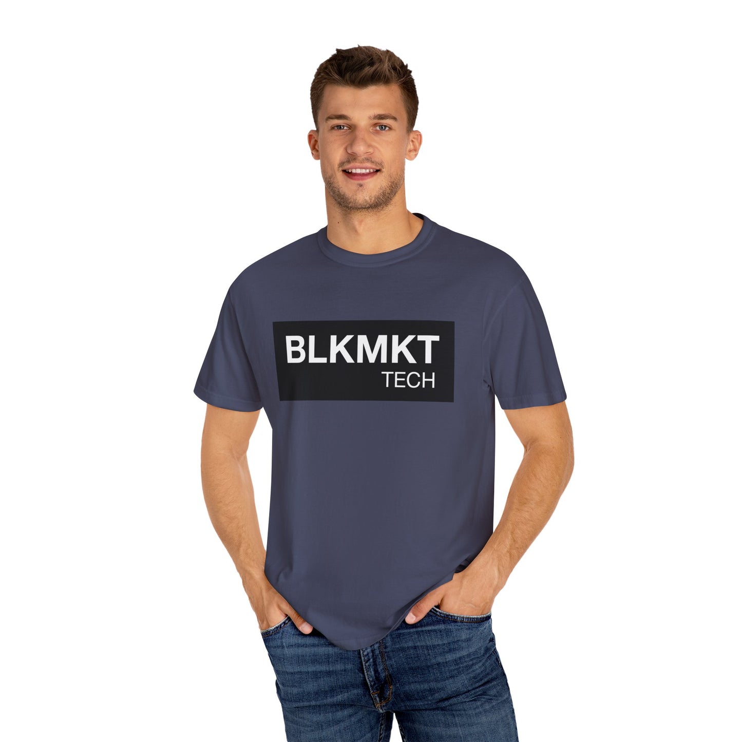 BLKMKT Tech™ Unisex Garment-Dyed T-shirt
