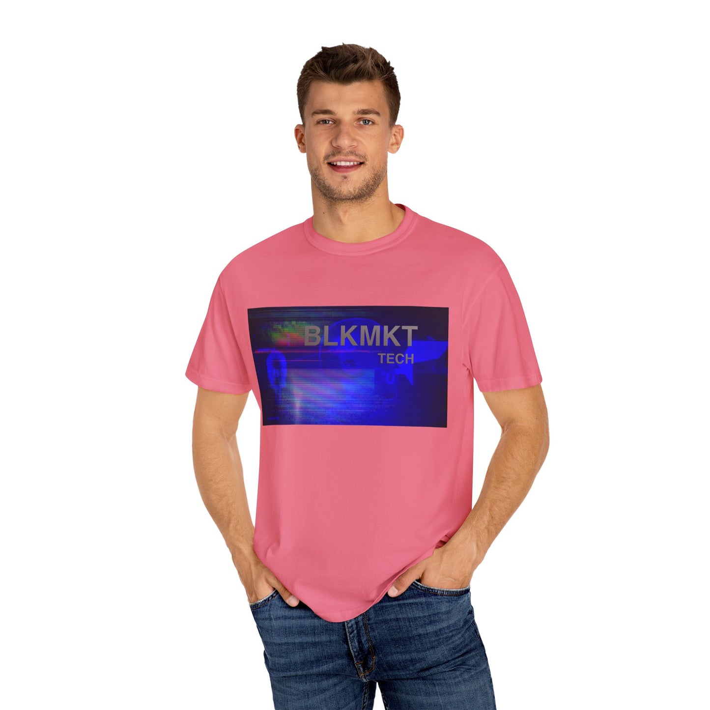BLKMKT Tech™ Unisex Garment-Dyed T-shirt