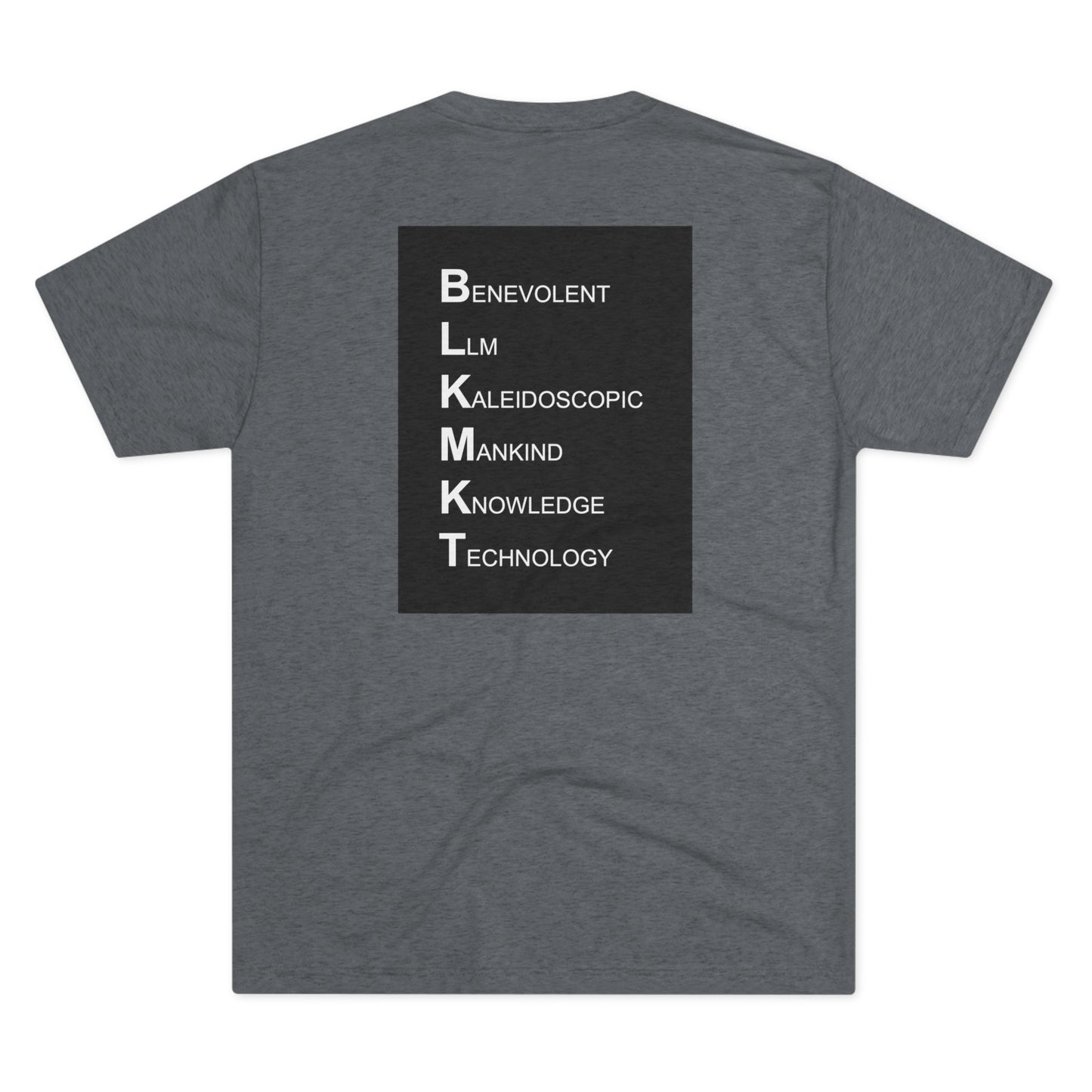 BLKMKT AI™ Unisex Tri-Blend Crew Tee