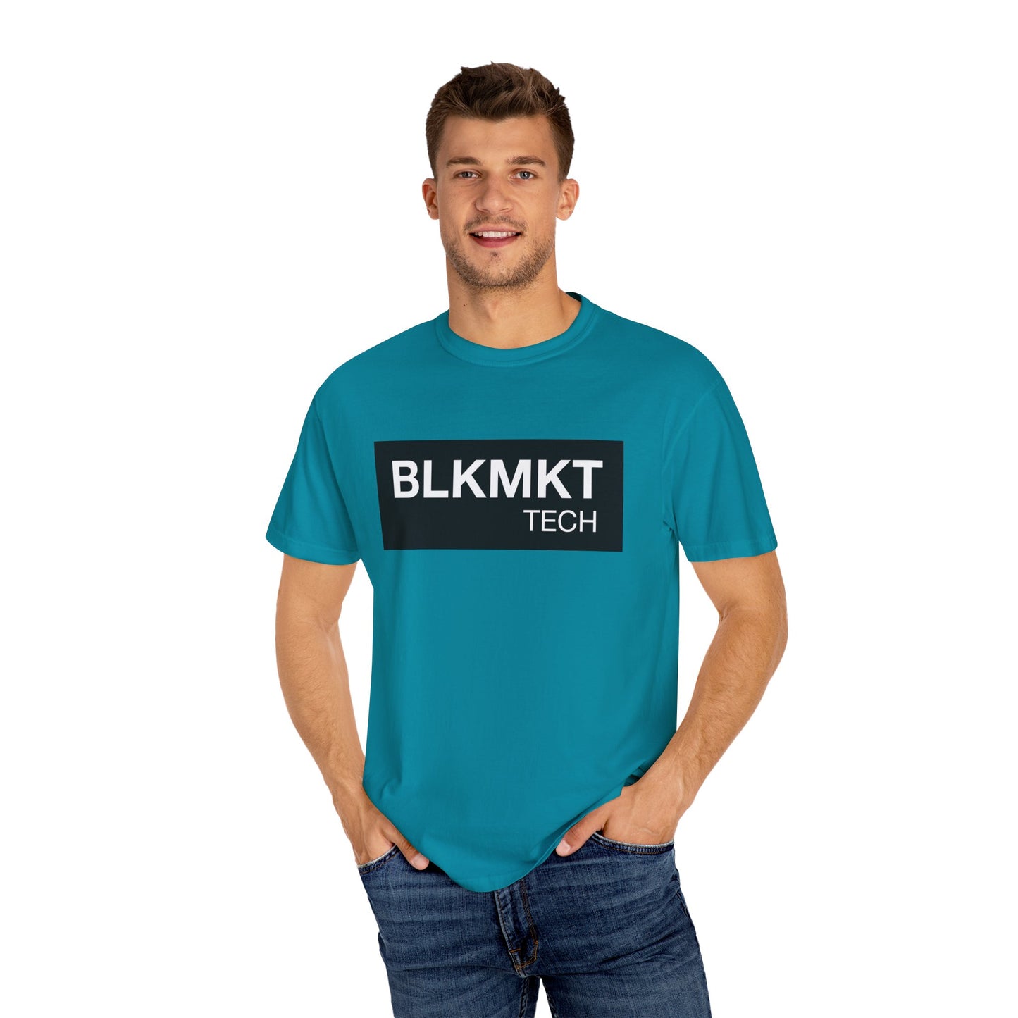 BLKMKT Tech™ Unisex Garment-Dyed T-shirt