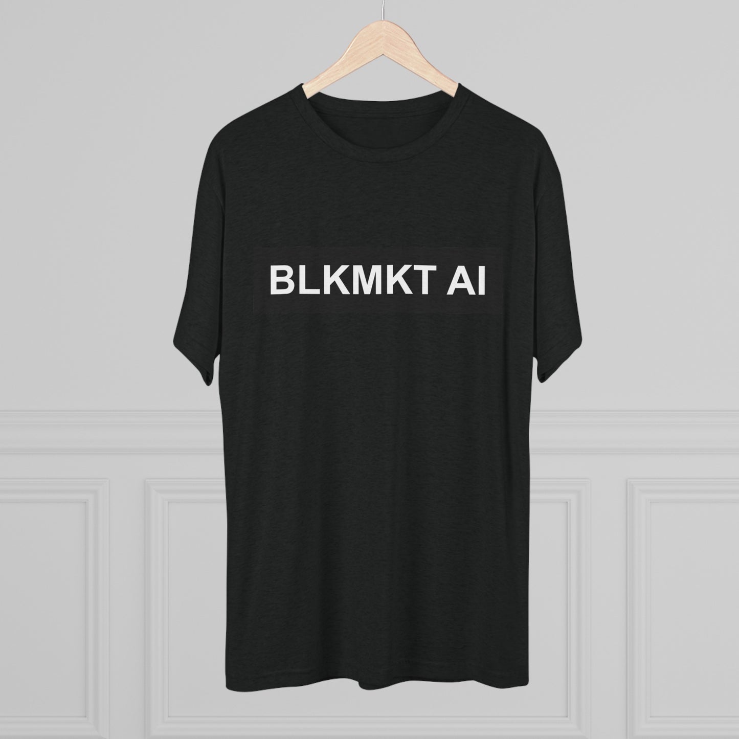 BLKMKT AI™ Unisex Tri-Blend Crew Tee