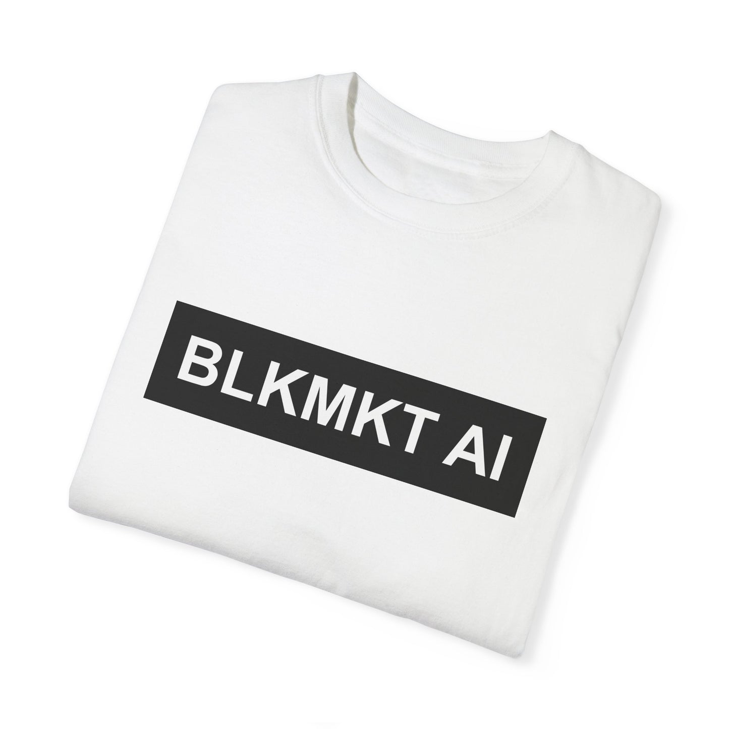 BLKMKT AI™ Unisex Garment-Dyed T-shirt