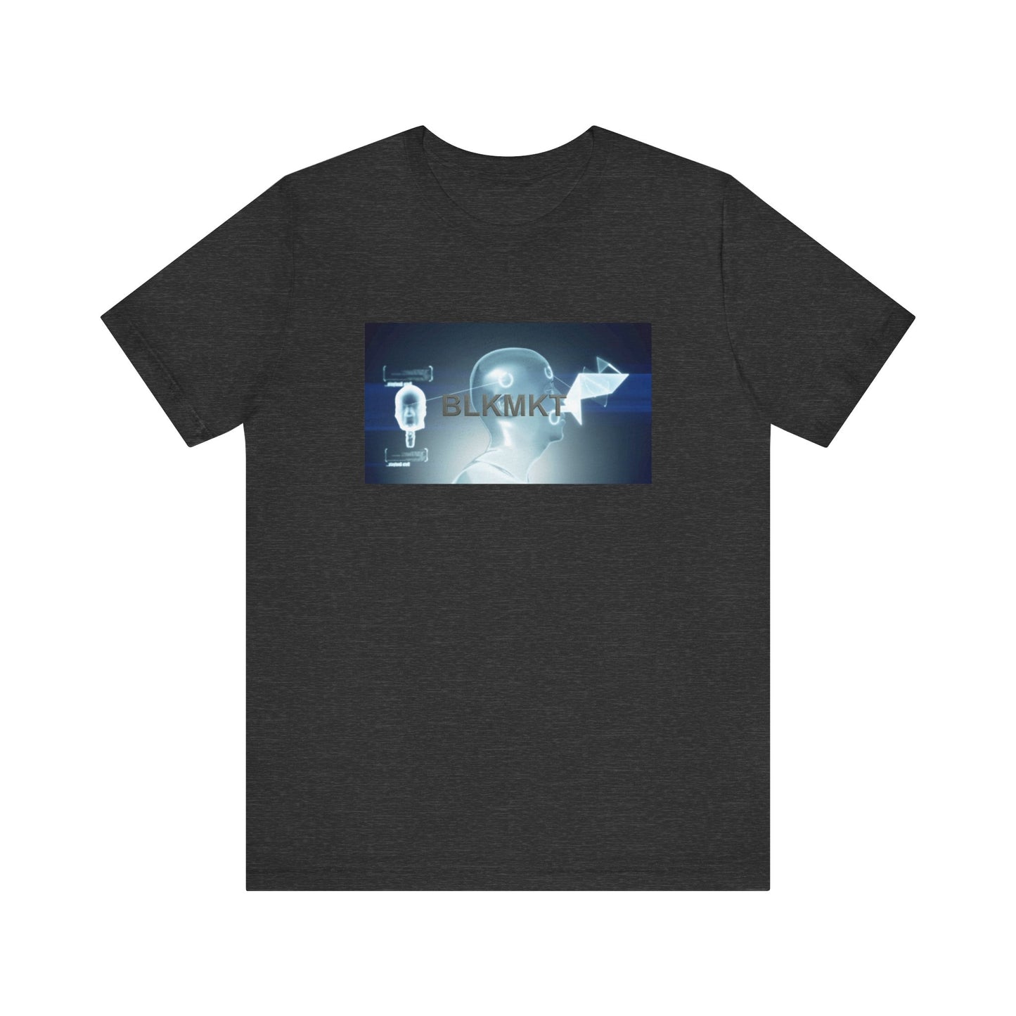 BLKMKT™ Headshot Unisex Jersey Short Sleeve Tee