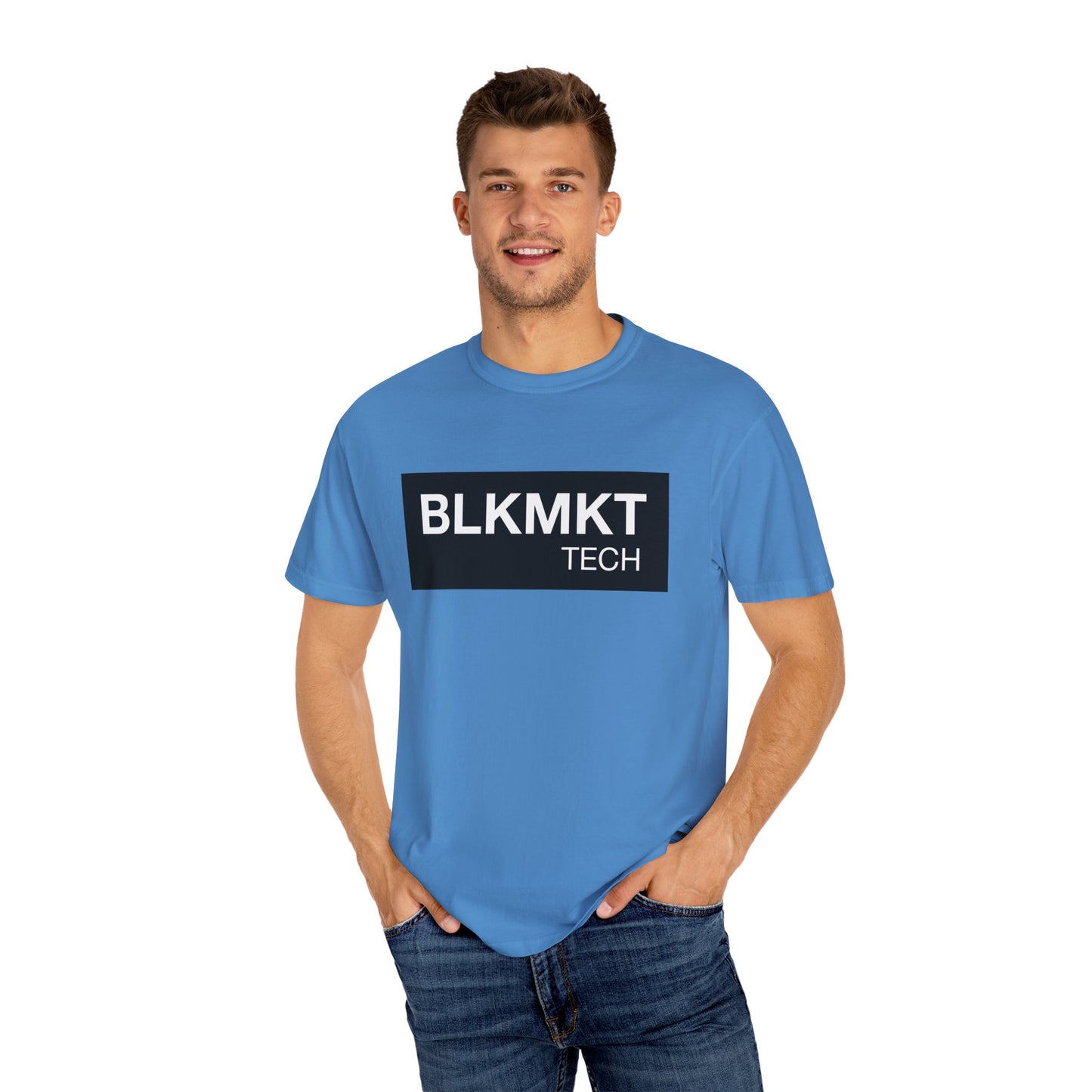 BLKMKT Tech™ Unisex Garment-Dyed T-shirt