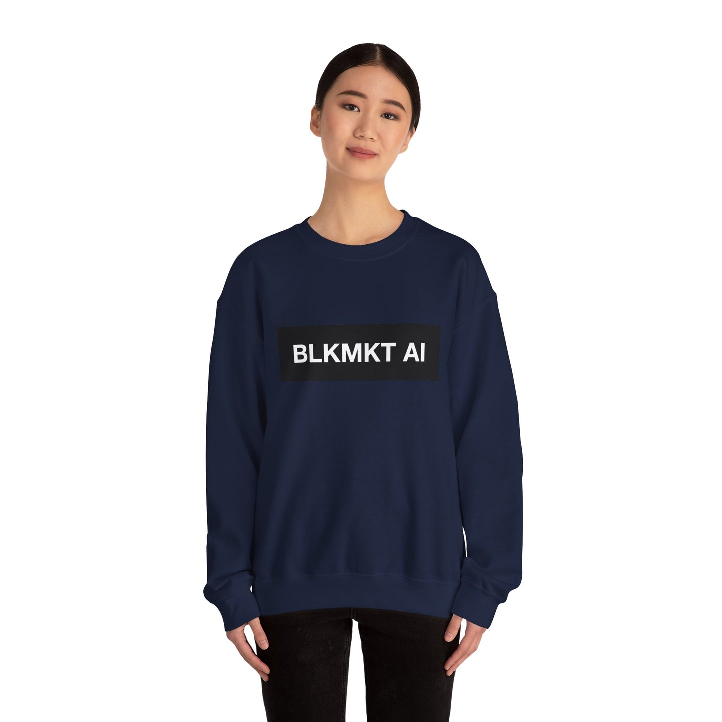 BLKMKT AI™ Unisex Heavy Blend™ Crewneck Sweatshirt