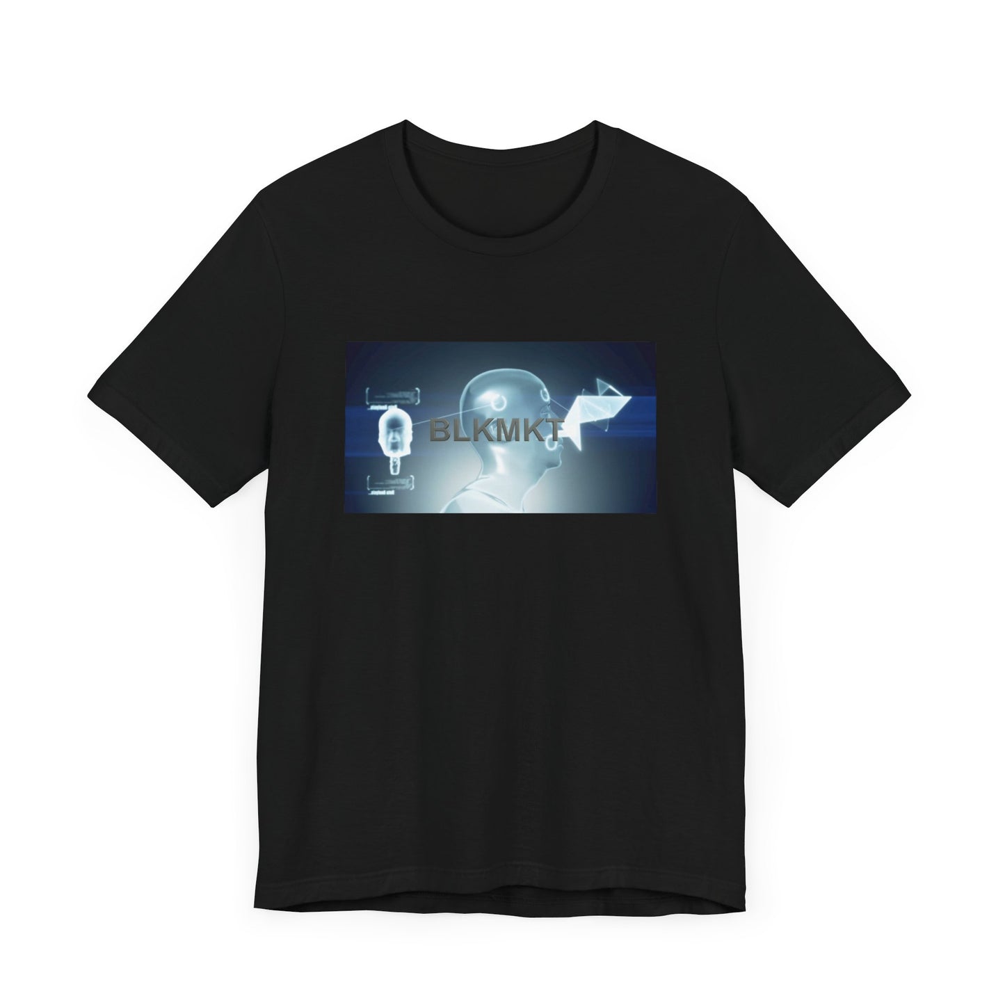 BLKMKT™ Headshot Unisex Jersey Short Sleeve Tee
