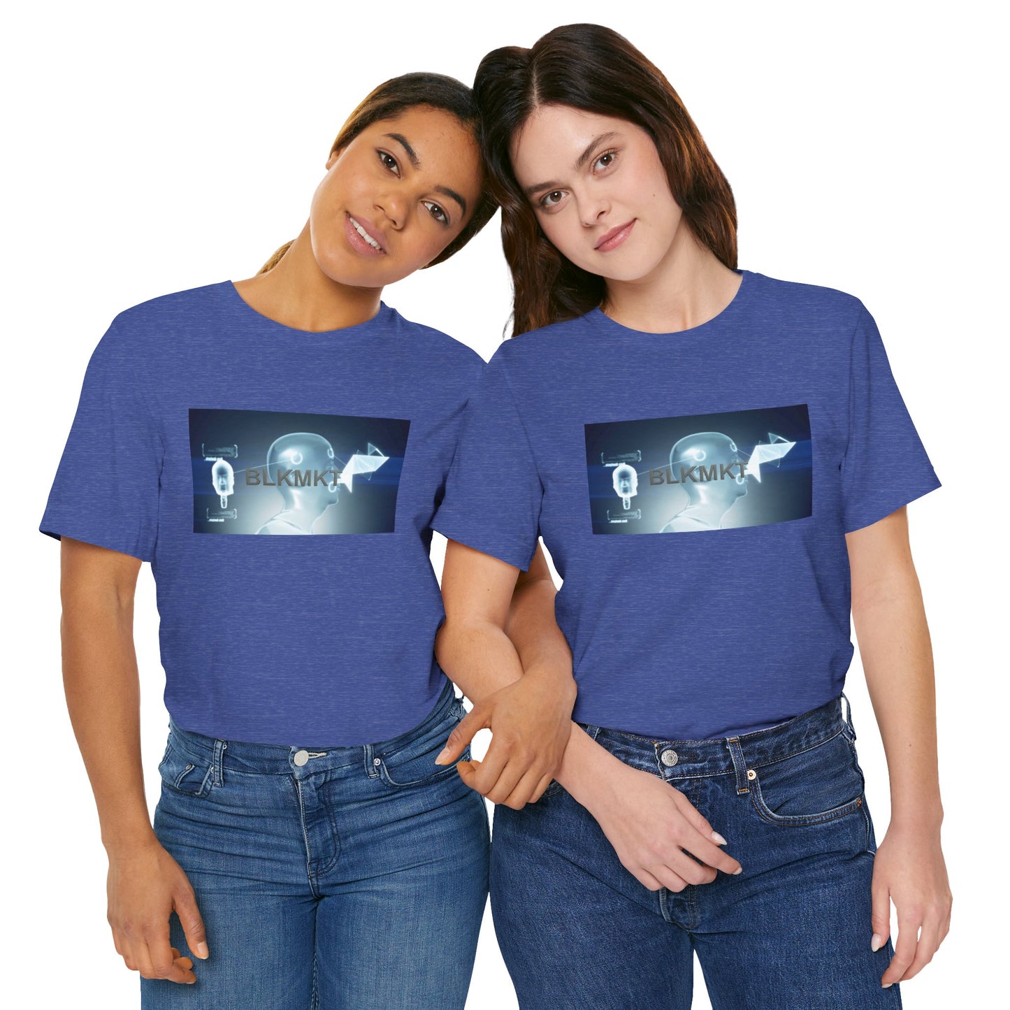 BLKMKT™ Headshot Unisex Jersey Short Sleeve Tee