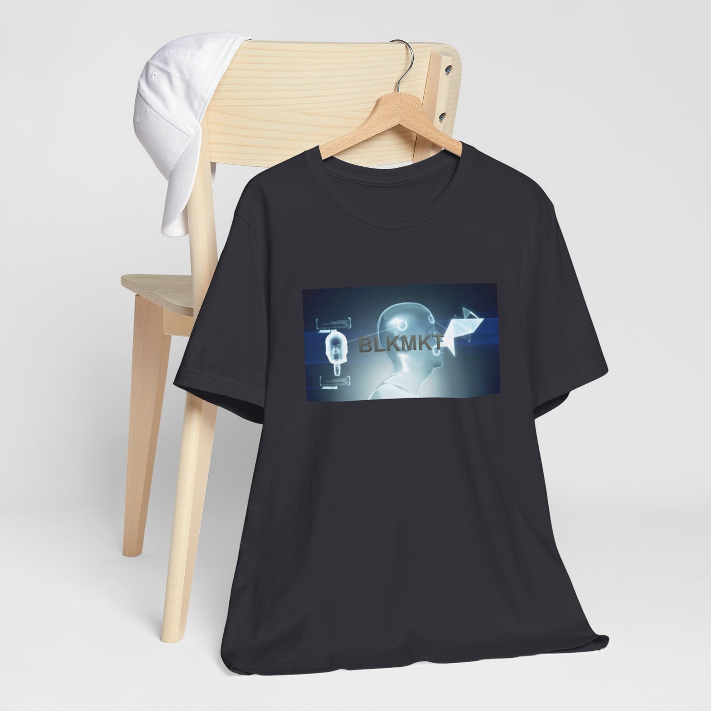 BLKMKT™ Headshot Unisex Jersey Short Sleeve Tee